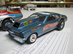 Ohio George Montgomery Multi-Maverick MPC Model Car