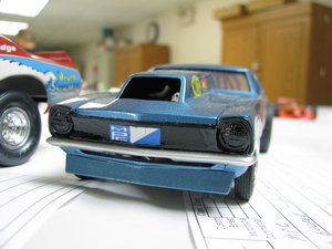 Ohio George Montgomery Multi-Maverick MPC Model Car