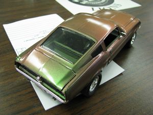 1967 Ford Mustang GT Model Car