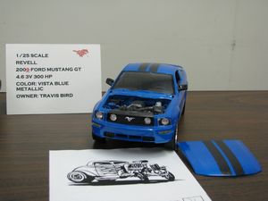 2009 Ford Mustang GT Model Car