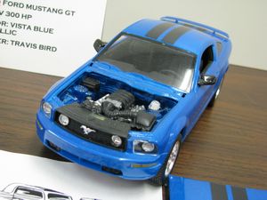 2009 Ford Mustang GT Model Car