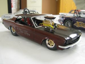 1965 Ford Mustang AWB Model Car