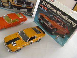 1970 Ford Mustang Boss 302 Model Car