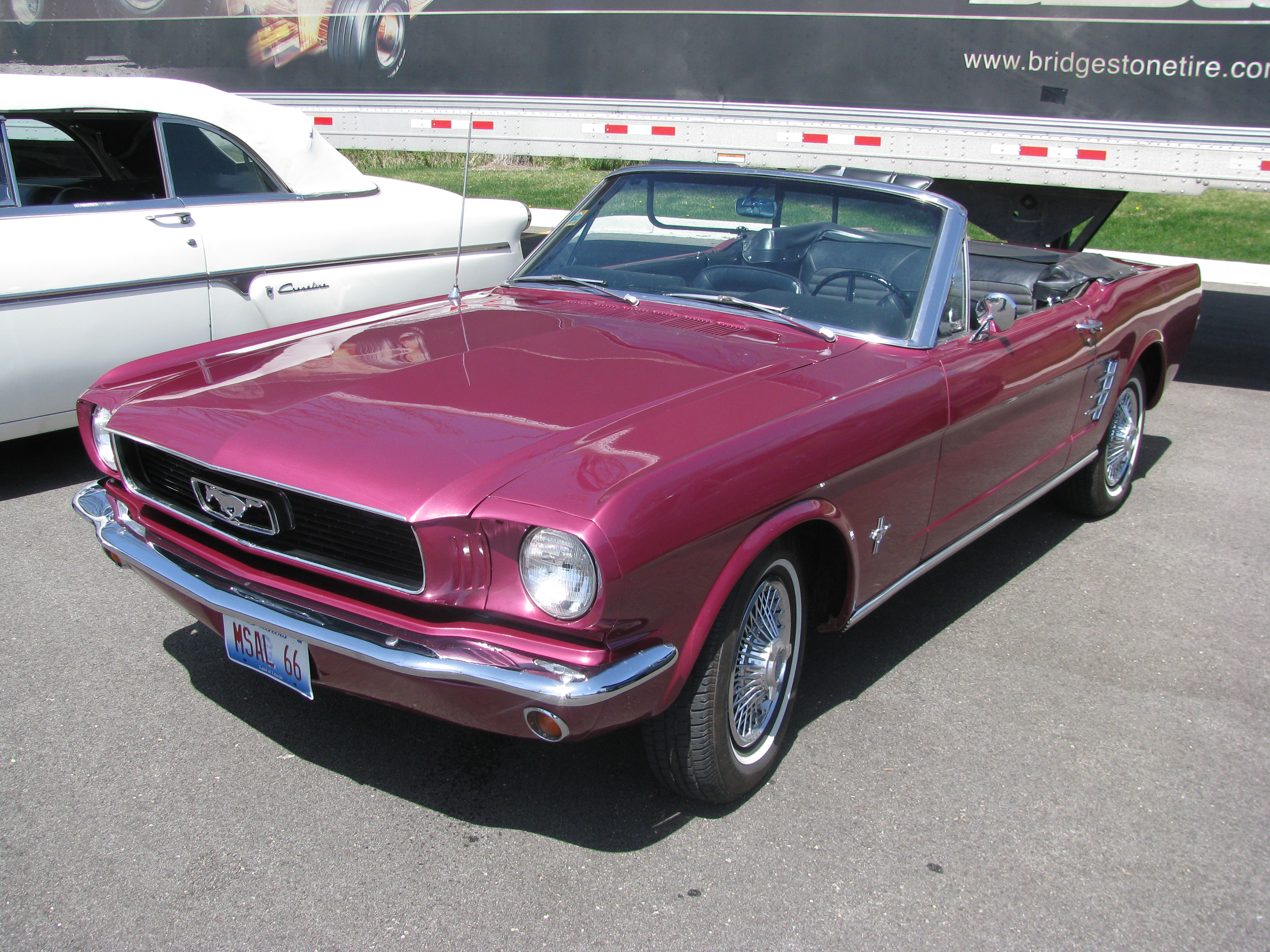 Pink ford mustang stuff #2