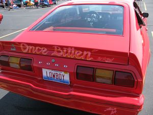 1978 Ford Mustang II King Cobra Once Bitten Drag Car