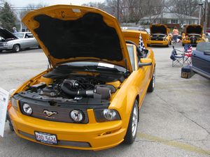2007 Grabber Orange Ford Mustang