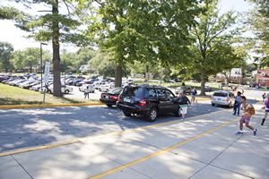 Child pick up at School