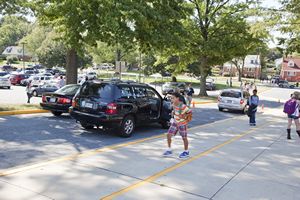 Child pick up at School