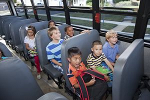 Children on School Bus
