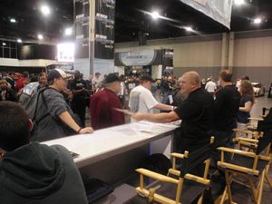 Brian Keselowski at the NASCAR Preview 2012