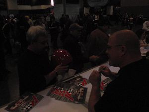 Brian Keselowski at the NASCAR Preview 2012