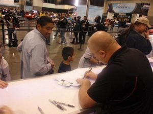 Brian Keselowski at the NASCAR Preview 2012