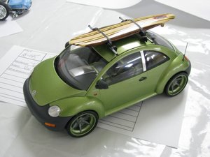 Volkswagen New Beetle Tamiya Model Car