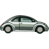 Volkswagen New Beetle Public domain Clipart