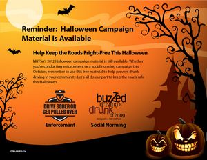 Halloween 2012 Campaign Material Announcement