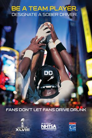 Super Bowl XLVIII Traffic Safety Marketing