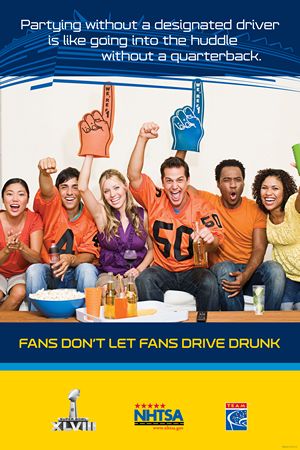 Super Bowl XLVIII Traffic Safety Marketing