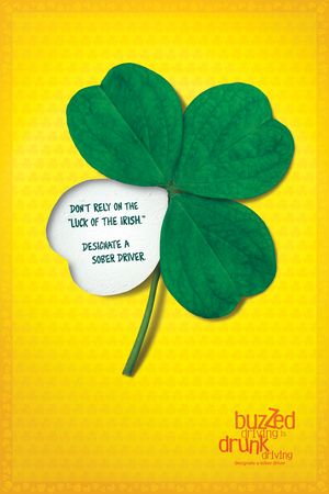 2015 St. Patrick's Day Shamrock Poster