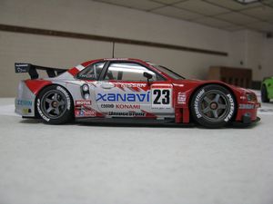 Nismo Xanavi Nissan Skyline JGTC Model Car