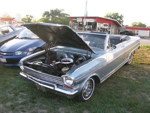 1963 Chevy II Nova w/194 cu.in. Straight-6 Engine