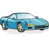 Honda Acura NSX Clipart