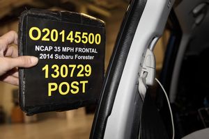 NHTSA NCAP #08313: 2014 Subaru Forester 2.5i Premium