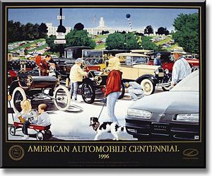 America Treasures its Automobiles - Oldsmobile Art
