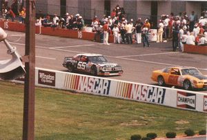 1986 Benny Parsons Car at the 1986 Champion Spark Plug 400
