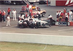 1988 Phil Parsons Car at the 1988 Champion Spark Plug 400