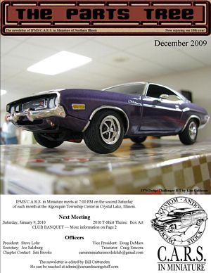 The Parts Tree December 2009 Cover