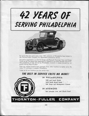 1949 Philadelphia & National Antique Auto Show