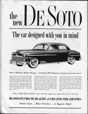 1949 Philadelphia & National Antique Auto Show