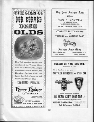 1949 Philadelphia & National Antique Auto Show