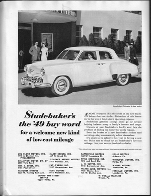 1949 Philadelphia & National Antique Auto Show