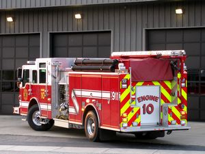 McHenry Township Fire Protection District Pierce Engine 10