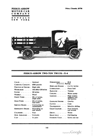 Pierce-Arrow Two-Ton Truck X-4