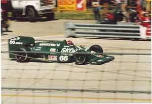 Ed Pimm Car at the 1986 Miller American 200