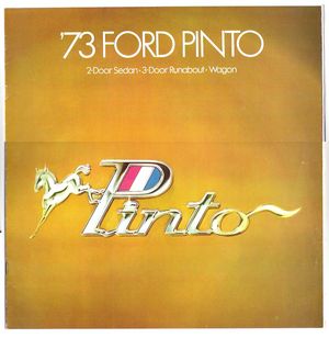 1973 Ford Pinto Brochure