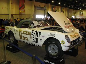 The Pizza Man 1954 Chevrolet Corvette Drag Car