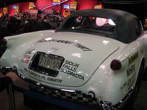 The Pizza Man 1954 Chevrolet Corvette Drag Car