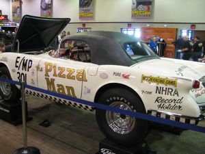 The Pizza Man 1954 Chevrolet Corvette Drag Car