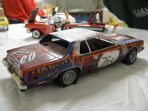 Demolition Derby 1978 Plymouth Model Car