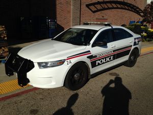 Woodstock Police Department Ford Interceptor