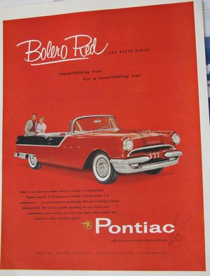 1955 Pontiac Advertisement