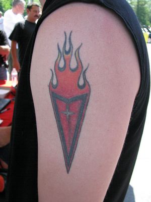 Pontiac Arrowhead Tattoo