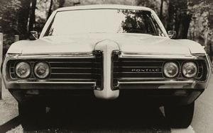 Vintage Monochrome Pontiac