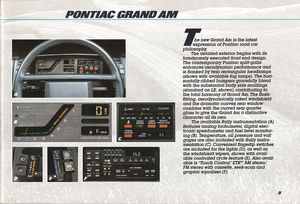 1985 Pontiac Catalog - Pontiac Grand Am