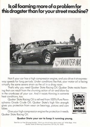 Quaker State Advertisement