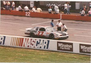 1986 Ken Ragan Car at the 1986 Champion Spark Plug 400