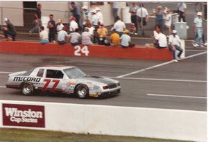 1986 Ken Ragan Car at the 1986 Champion Spark Plug 400